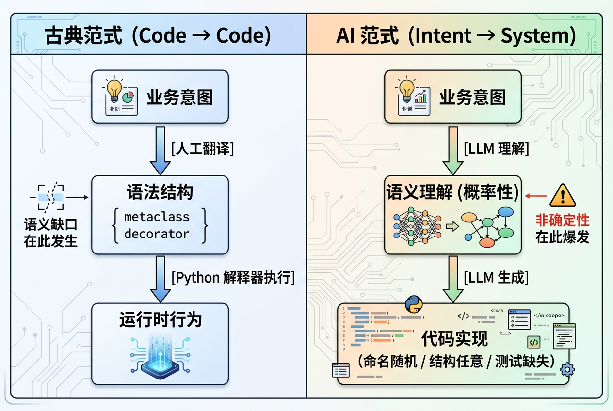 古典元编程对比AI元编程